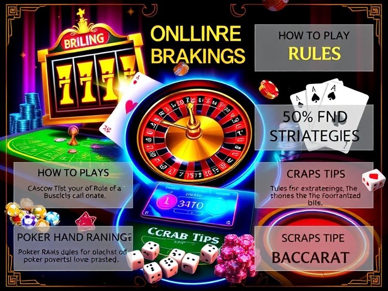 Discover how to play online casino games, access the latest casino bonuses, and explore comprehensive guides on slots, blackjack, and poker. Choose from top-rated online casinos and play safely with expert tips.